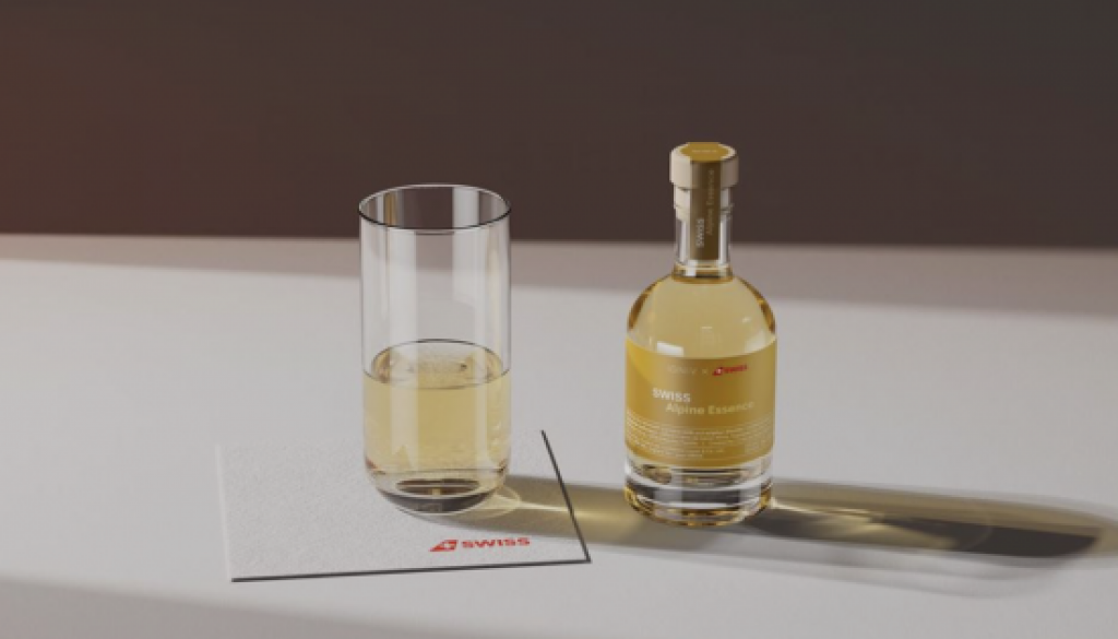 SWISS premieres its own signature cocktail