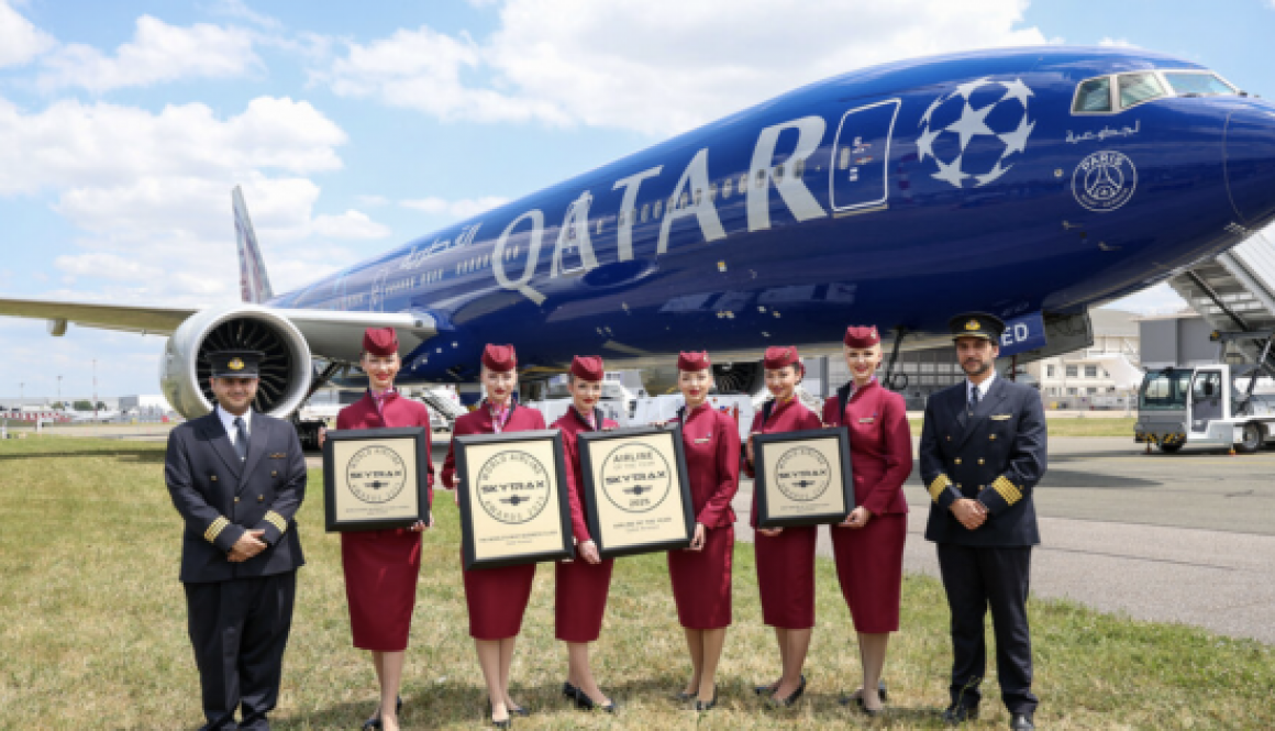 Qatar Airways Retains Skytrax ‘Airline of the Year’ Title for a Record Ninth Time
