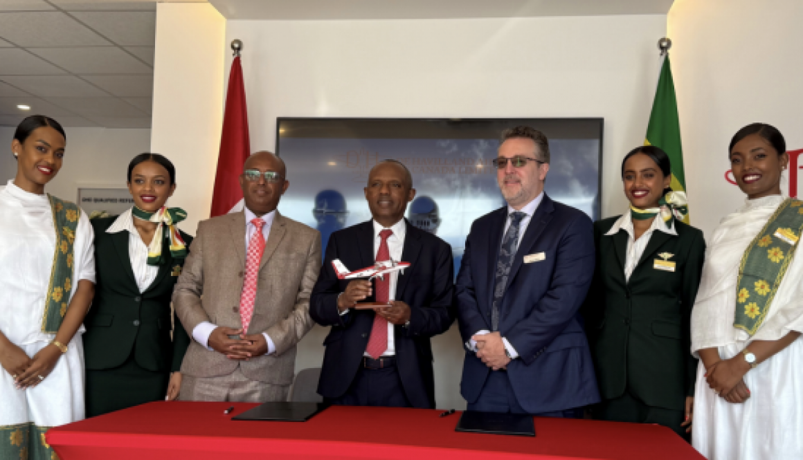 Ethiopian to Enhance Regional Operations with Two Twin Otter 300-G Aircraft Orders from De Havilland