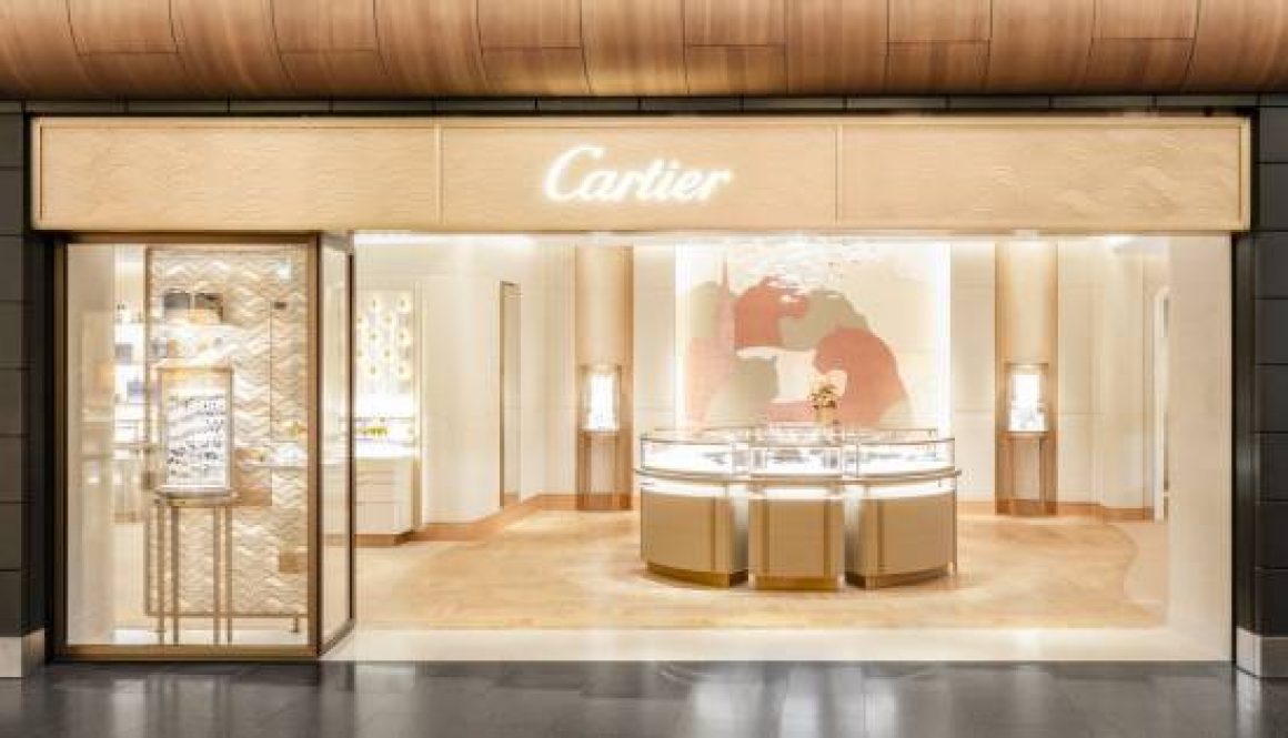 Cartier Unveiled its First Airport Boutique in Switzerland at Zurich Airport