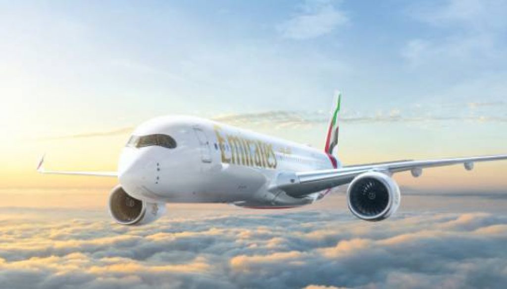 Emirates A350 debuts in Dammam