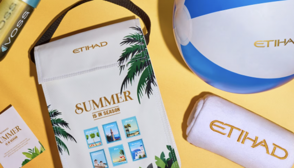 Summer is in season and Etihad Airways is bringing the heat