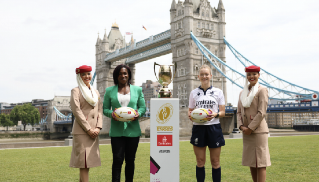 Emirates signs on as Official Partner of Women’s Rugby World Cup England 2025