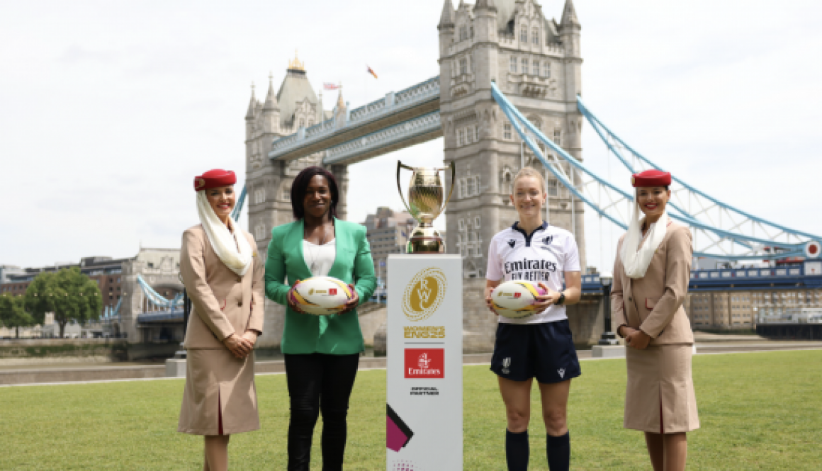 Emirates signs on as Official Partner of Women’s Rugby World Cup England 2025