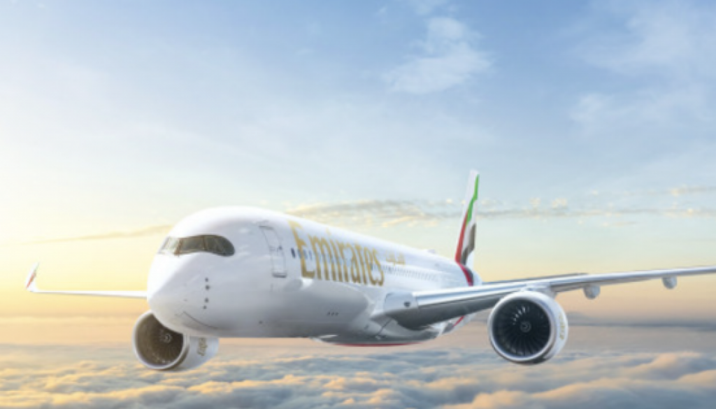 The Emirates A350 begins regular operations to Muscat