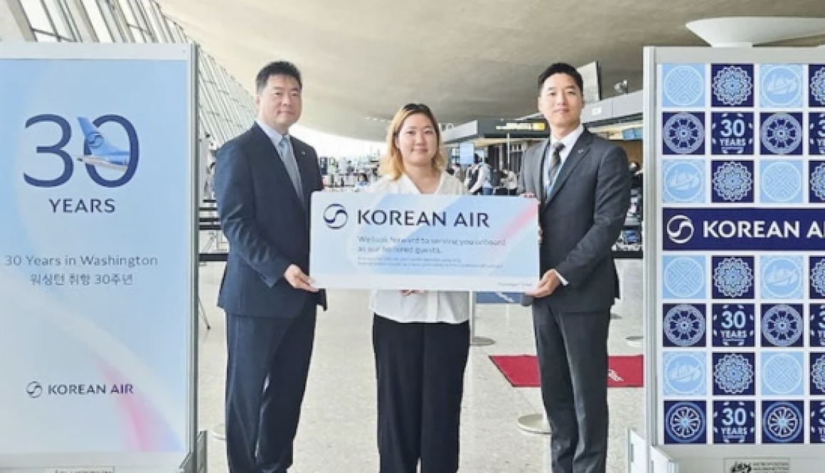 Korean Air celebrates 30 years of service to Washington, D.C.