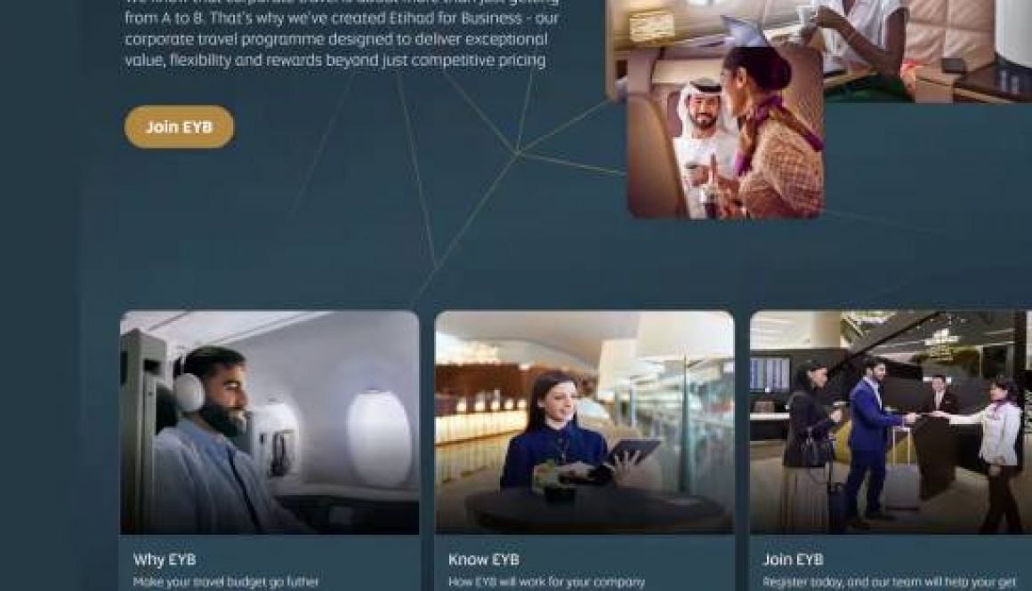 Etihad for Business corporate portal goes live