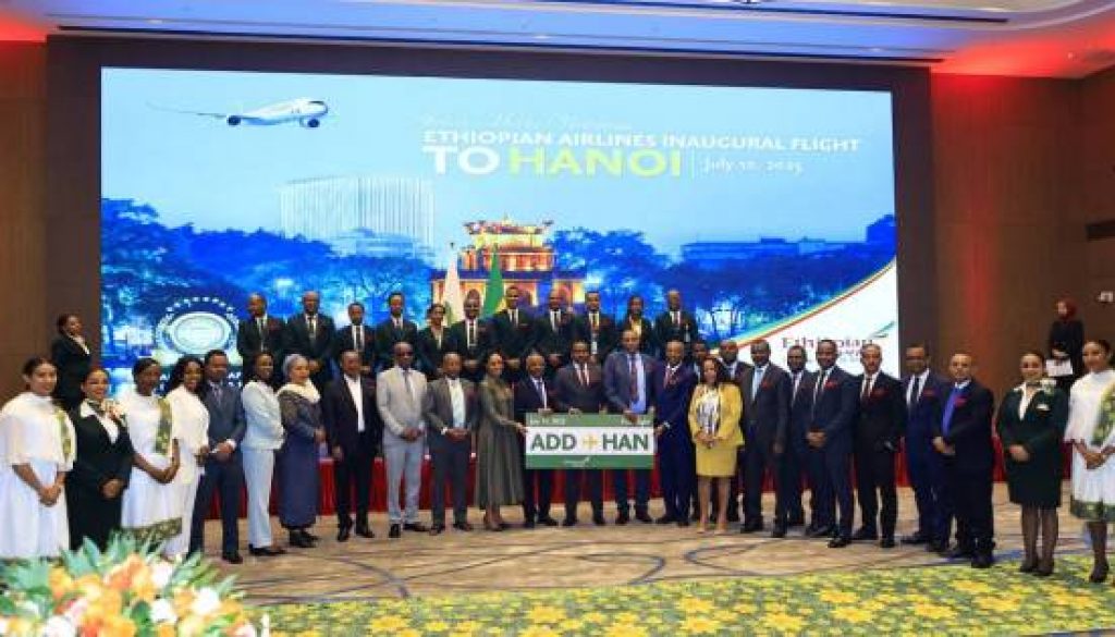 Ethiopian Airlines Begins New Passenger Service to Hanoi, Vietnam
