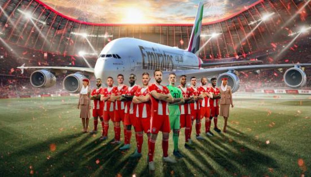 Emirates embarks on major partnership with FC Bayern Munich