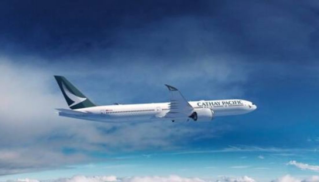 Cathay Pacific Orders 14 More Boeing 777-9 Passenger Jets