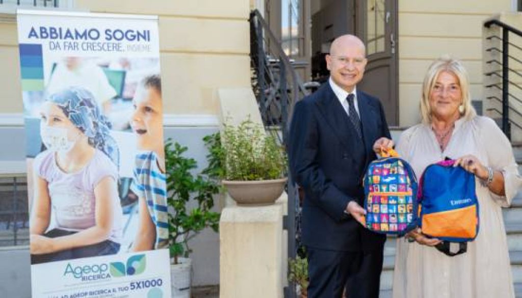 Emirates and AGEOP Ricerca lift spirits of young cancer patients