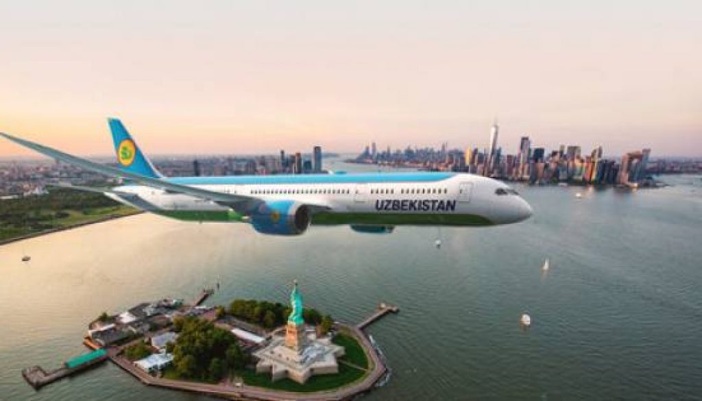 Uzbekistan Airways Orders up to 22 Boeing 787 Dreamliners