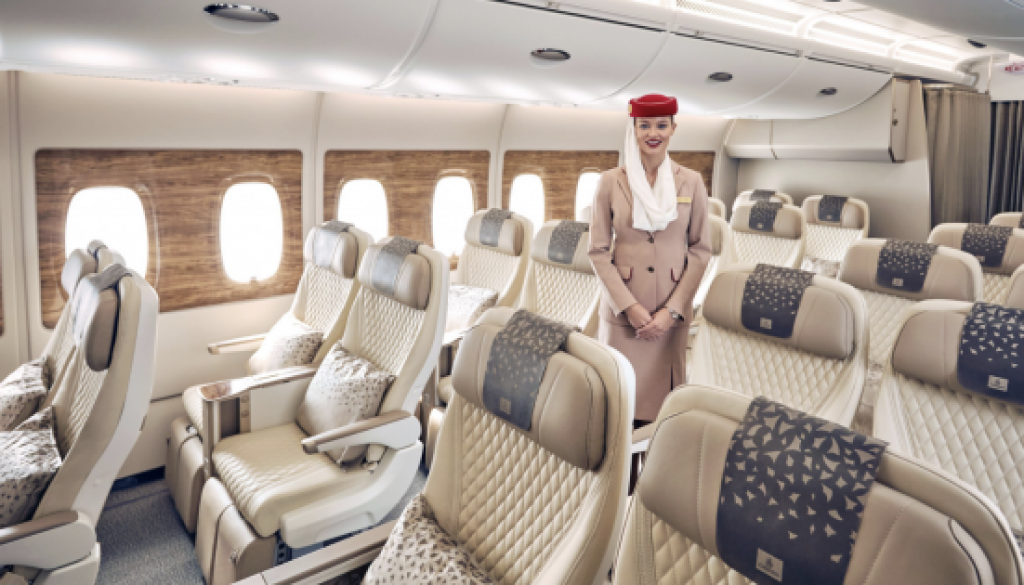 Emirates to extend Premium Economy to all A380 services to New York