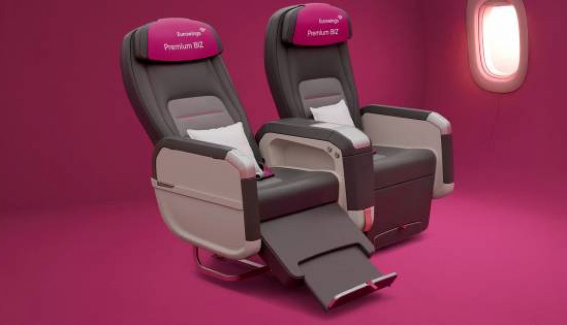 Eurowings introduces Premium BIZ Seat on medium-haul flights and expands services to Germany