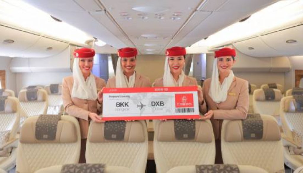 Emirates introduces Premium Economy to Bangkok on newly retrofitted A380