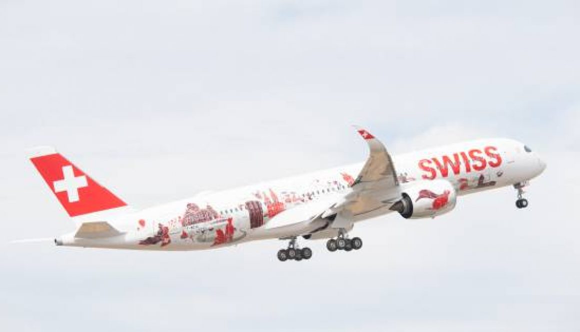 Swiss International Air Lines takes delivery of its first A350-900