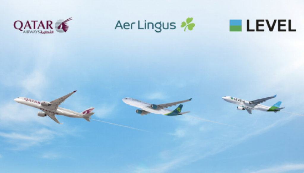 Qatar Airways Expands Connectivity to the United States and South America with Aer Lingus and LEVEL