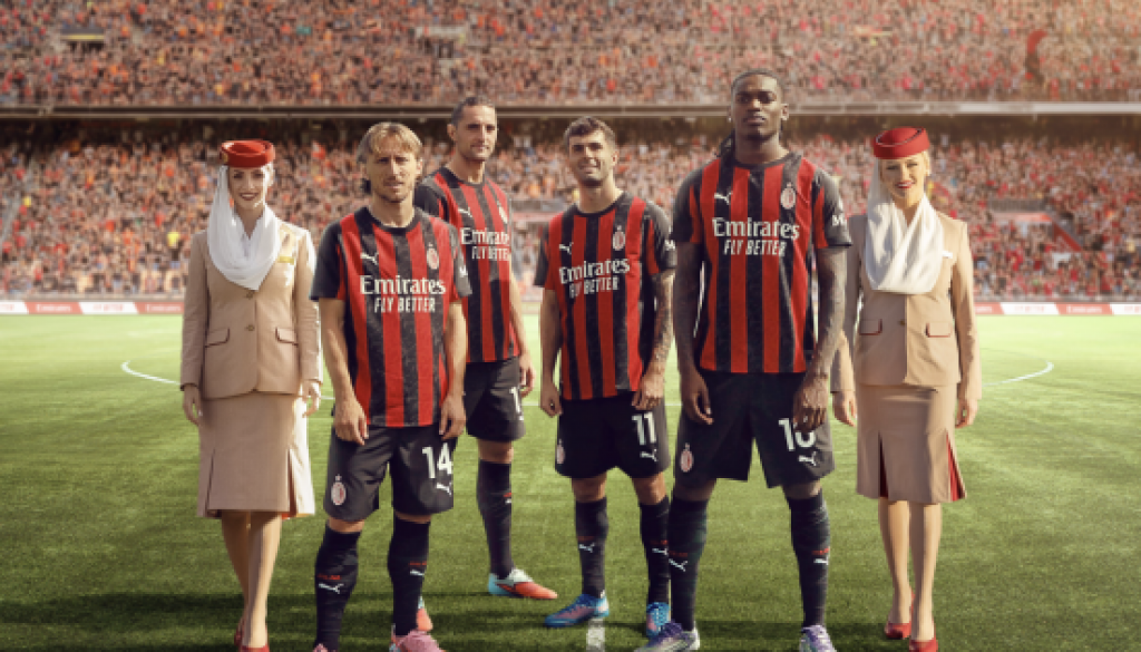 Emirates and AC Milan extend storied partnership