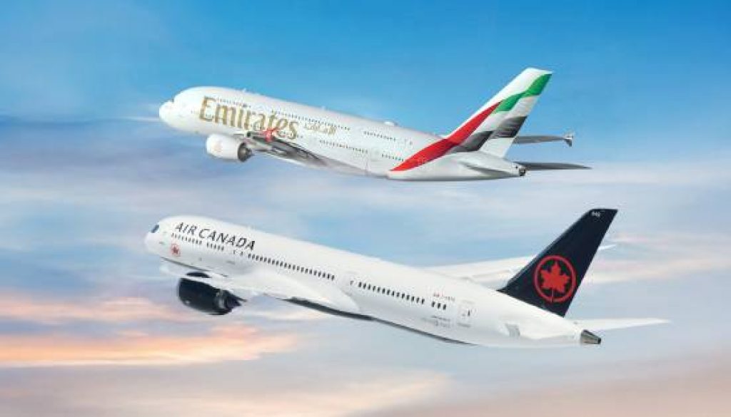 Emirates and Air Canada to Extend Strategic Partnership with Major, Multi-Year Expansion Agreement