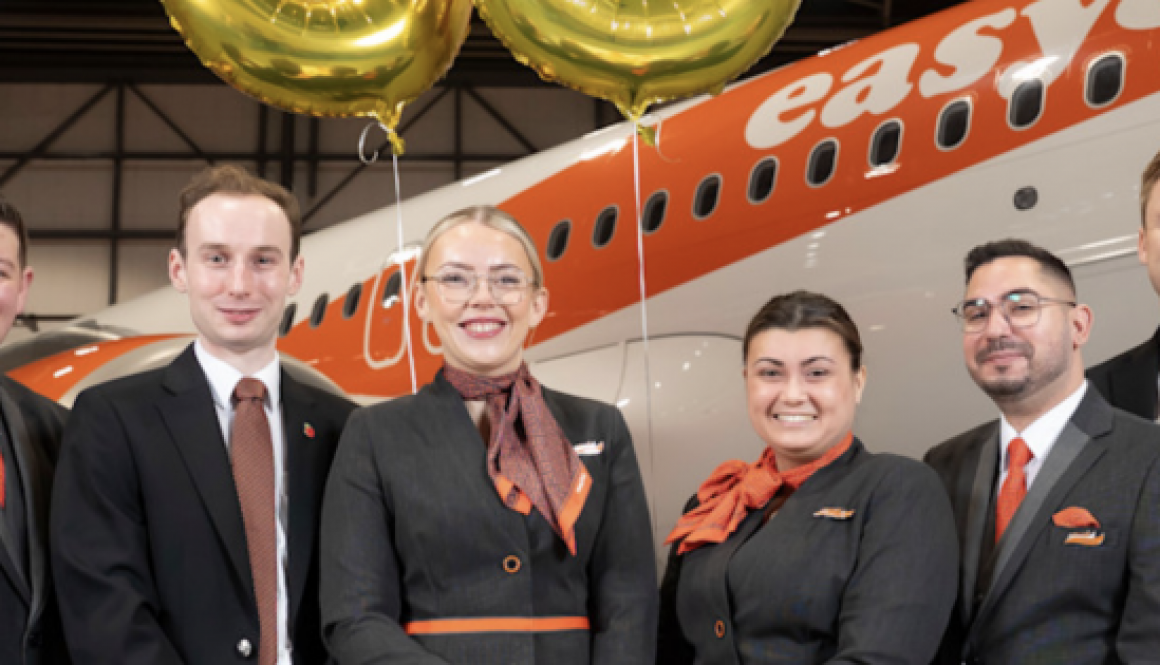 EASYJET CELEBRATES 30TH BIRTHDAY WITH MILESTONE FLIGHT OPERATED ENTIRELY BY 30-YEAR-OLDS