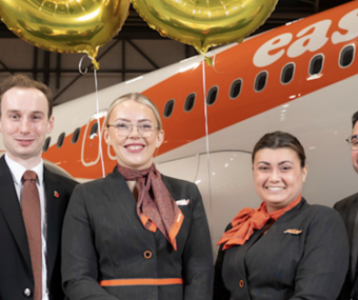 EASYJET CELEBRATES 30TH BIRTHDAY WITH MILESTONE FLIGHT OPERATED ENTIRELY BY 30-YEAR-OLDS