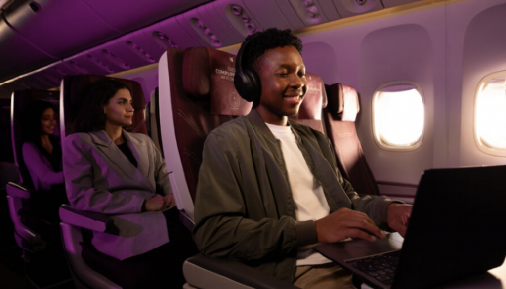 Qatar Airways Sets New Benchmark with Over 100 Starlink-Enabled Widebody Aircraft