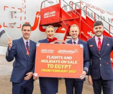 Jet2 announces the launch of flights and holidays to Egypt