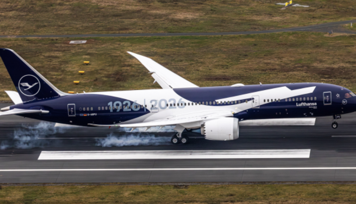 Lufthansa’s first anniversary aircraft lands in Frankfurt