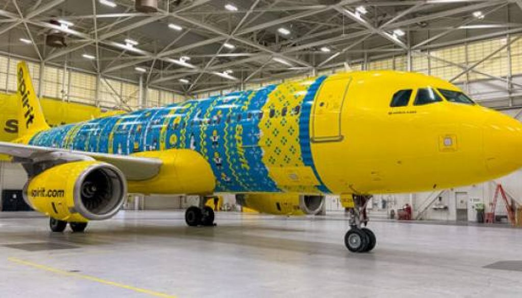 Spirit Airlines Takes Holiday Cheer to the Skies with New Special-Edition Livery