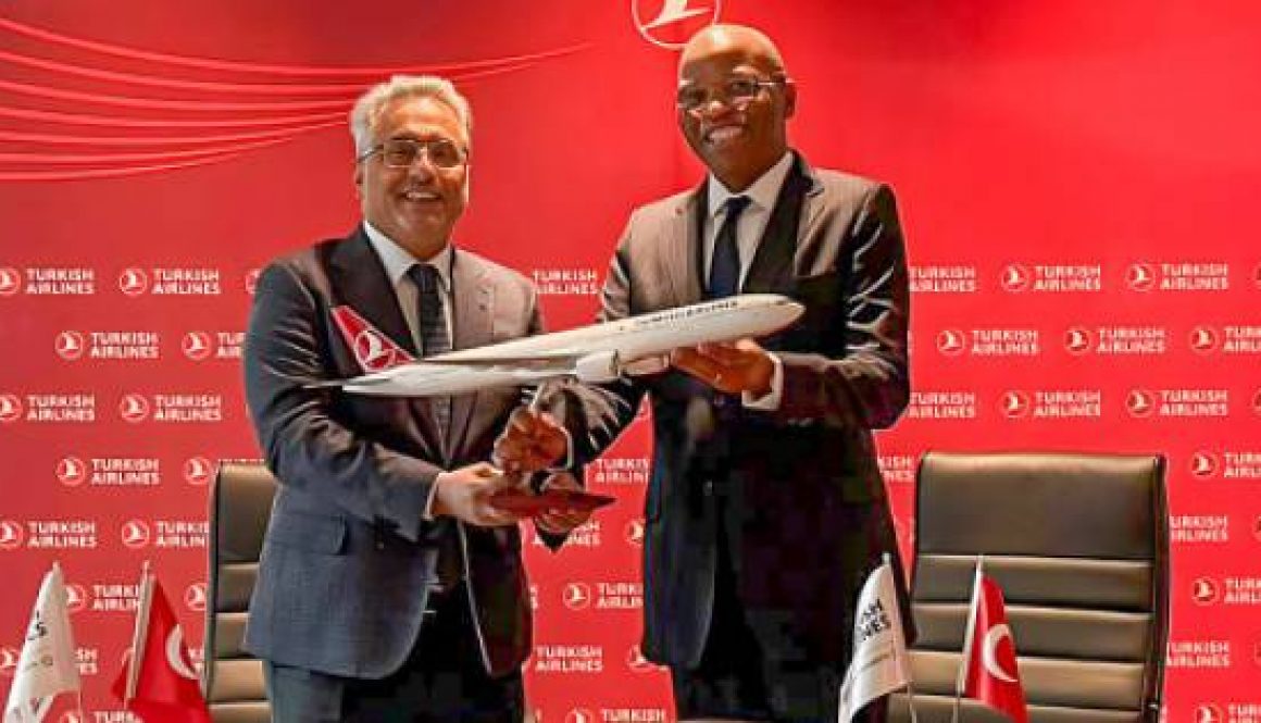 Turkish Airlines and South African Airways Sign Codeshare Agreement