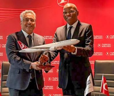 Turkish Airlines and South African Airways Sign Codeshare Agreement