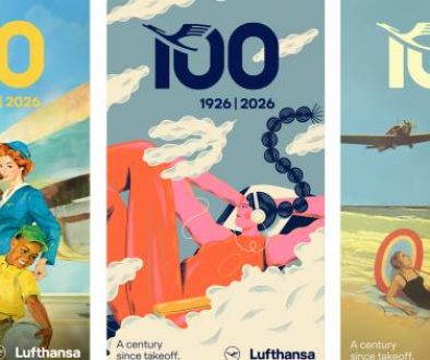 Lufthansa travels through 100 years of brand history with campaign