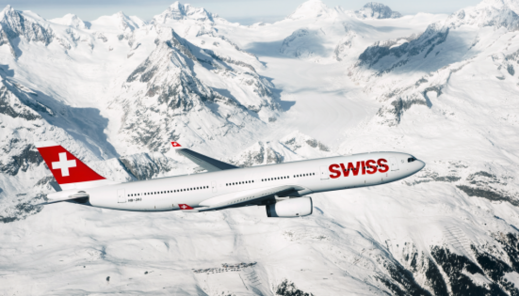 SWISS raises holiday season punctuality despite wind and snow
