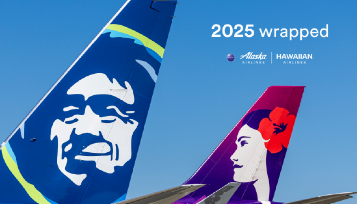 2025 wrapped: a look back on Alaska Airlines and Hawaiian Airlines’ first combined year