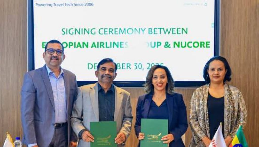 Ethiopian Airlines Partners with Nucore Technologies to Advance Digital Transformation