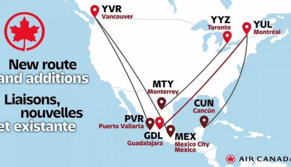 Air Canada Expands its Mexico Presence with New Montréal-Guadalajara Route