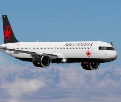 Air Canada’s Airbus A321 XLR, their newest bird, just spread its wings!