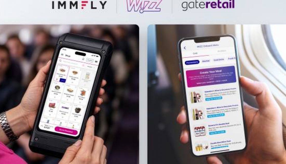 Wizz Air Launches Integrated Digital Cabin Ecosystem with Immfly and gateretail