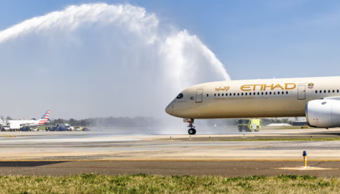Etihad Airways Launches First Service to Charlotte with State-of-the-Art A350