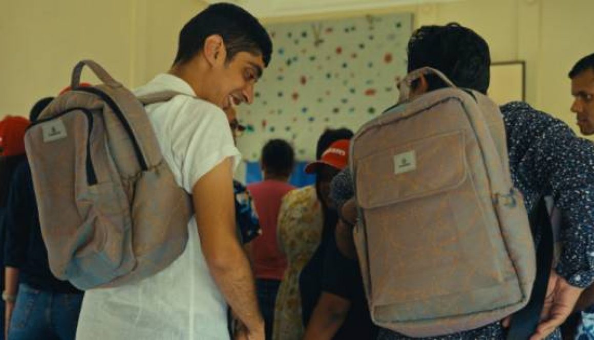 Emirates reinforces community commitment in Mauritius with upcycled bag donation to youth