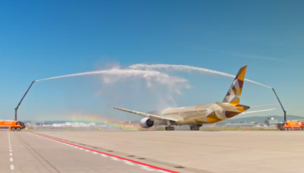 Etihad Airways becomes first airline to depart from Frankfurt’s new Terminal 3