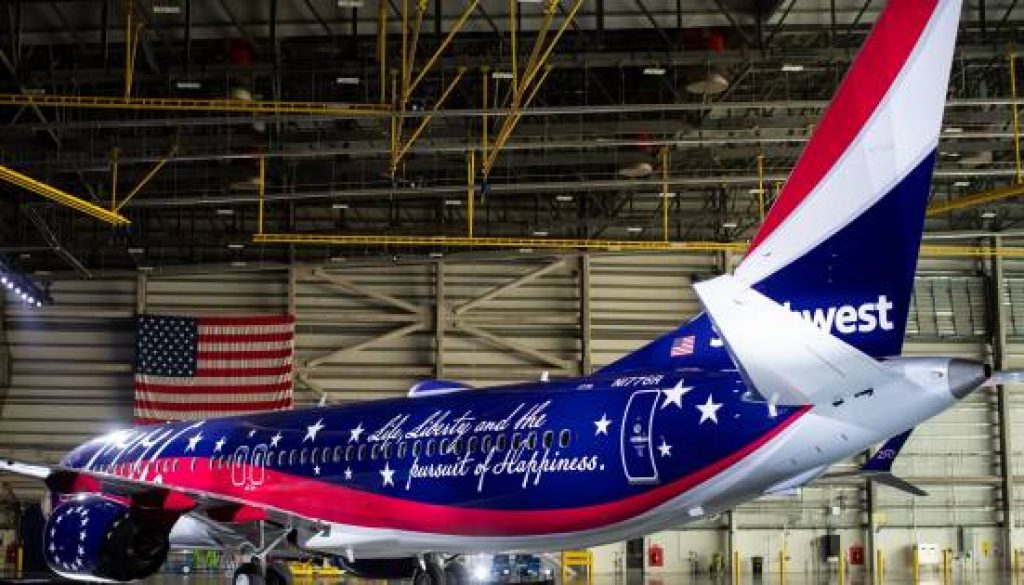 SOUTHWEST AIRLINES ANNOUNCES PARTNERSHIP WITH AMERICA250 AND UNVEILS INDEPENDENCE ONE