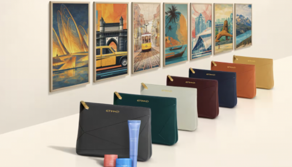 Etihad Airways Announces The Destination Collection and LANEIGE Skincare Collaboration in Business