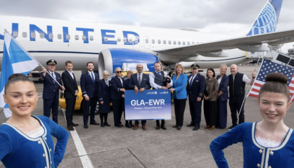 United Airlines Launches Nonstop Daily Seasonal Service Between Glasgow and Newark/New York