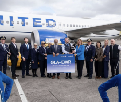 United Airlines Launches Nonstop Daily Seasonal Service Between Glasgow and Newark/New York