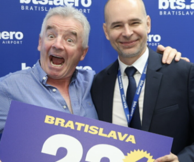 RYANAIR ADDS 4TH AIRCRAFT IN BRATISLAVA FOR W2026 4 NEW ROUTES, & 125% TRAFFIC GROWTH