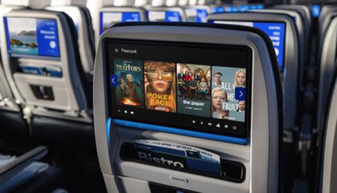 Peacock Takes Flight: United Launches New Inflight Entertainment Channel