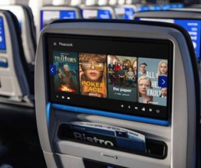 Peacock Takes Flight: United Launches New Inflight Entertainment Channel