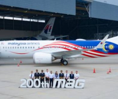 Malaysia Airlines Marks 200th Boeing Aircraft Delivery Milestone With Latest 737-8 Arrival